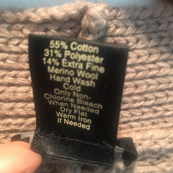 Anne Taylor honeycomb knit oversized cardigan - Picture 13 of 14